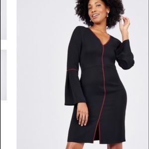August 1 Eight Bell Sleeve Dress